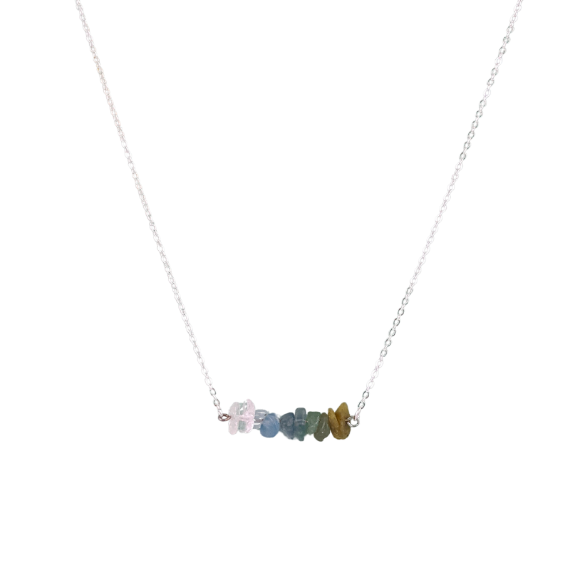 Good Vibes: Prosperity & Success Bar Necklace