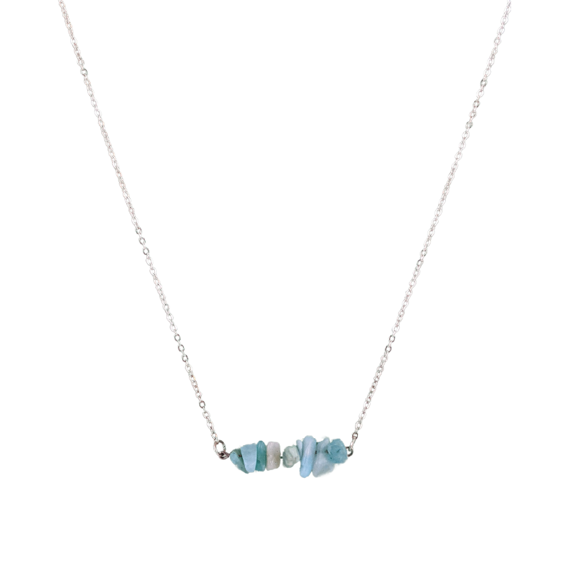 Amazonite Bar Necklace