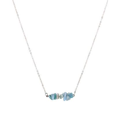 Amazonite Bar Necklace