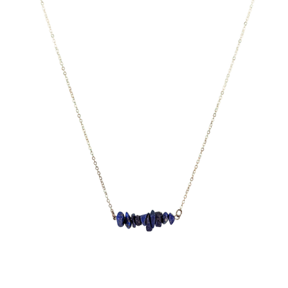 Lapis Lazuli Bar Necklace