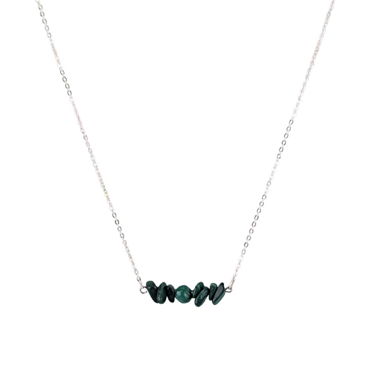 Malachite Bar Necklace