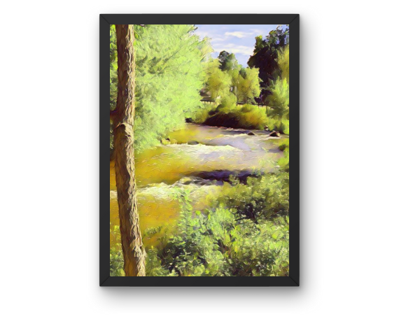 Red Cedar River #1 Art Print