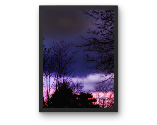 Neopolitan Skies Art Print