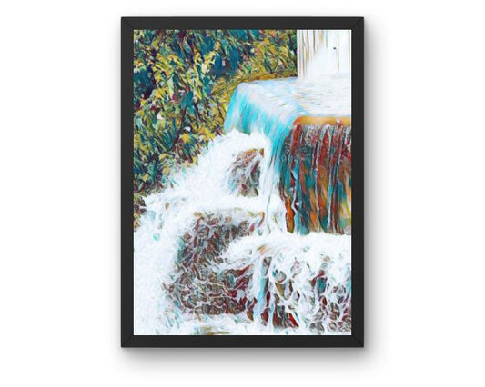 Stepping Stone Falls #4 Art Print