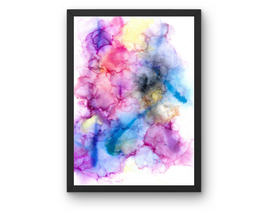 Nebula Art Print