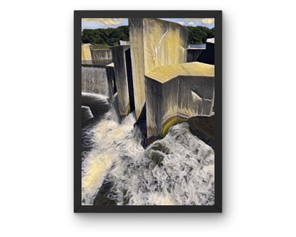 Stepping Stone Falls #2 Art Print