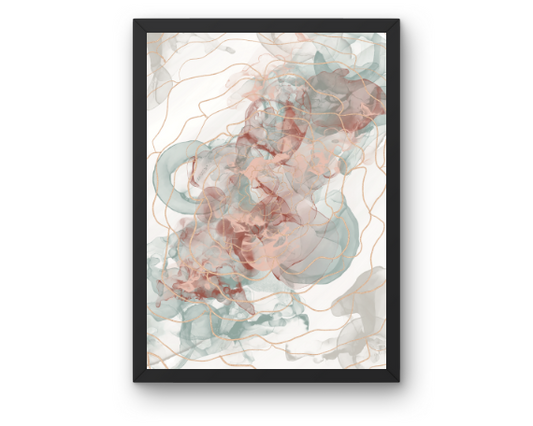 Copper Colored Art Print