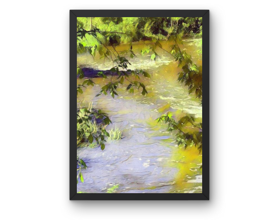 Red Cedar River #3 Art Print