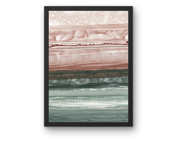 Layered Dreams Art Print