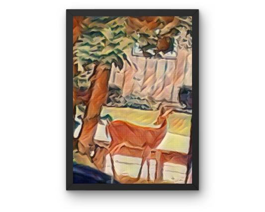 Doe a Deer Art Print