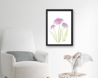 Watercolor 2052 Art Print