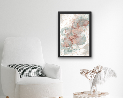 Copper Colored Art Print