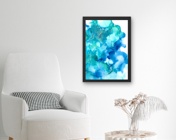 Beach Waves Art Print