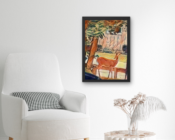 Doe a Deer Art Print