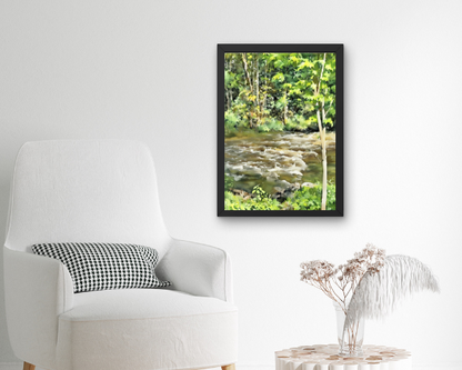 Red Cedar River #4 Art Print