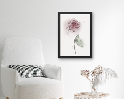 Watercolor 2272 Art Print