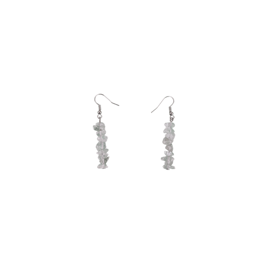 Crystal Quartz Dangle Earrings