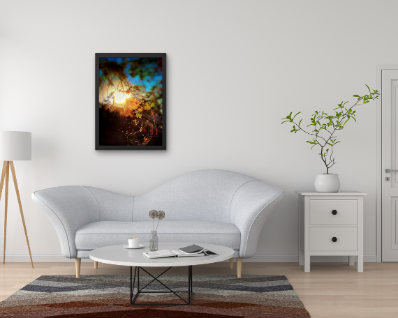 Web of Light Art Print