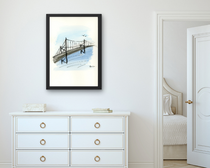 Watercolor 2193 Art Print