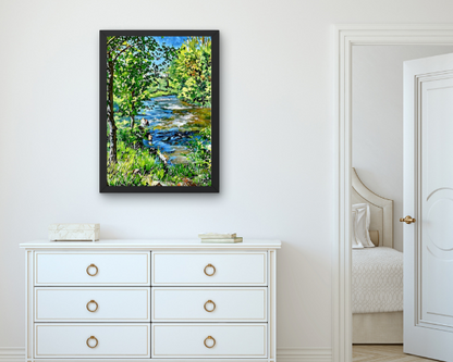 Red Cedar River #2 Art Print