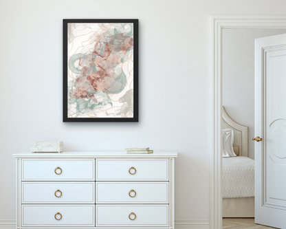 Copper Colored Art Print