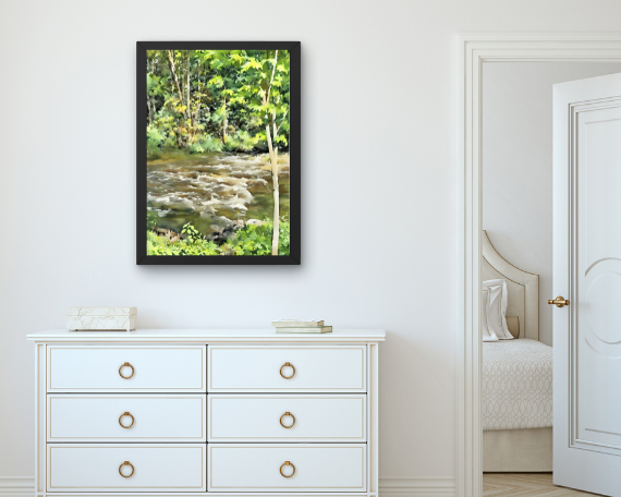 Red Cedar River #4 Art Print