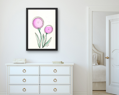 Watercolor 2205 Art Print