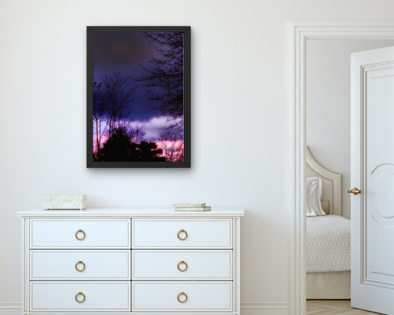 Neopolitan Skies Art Print