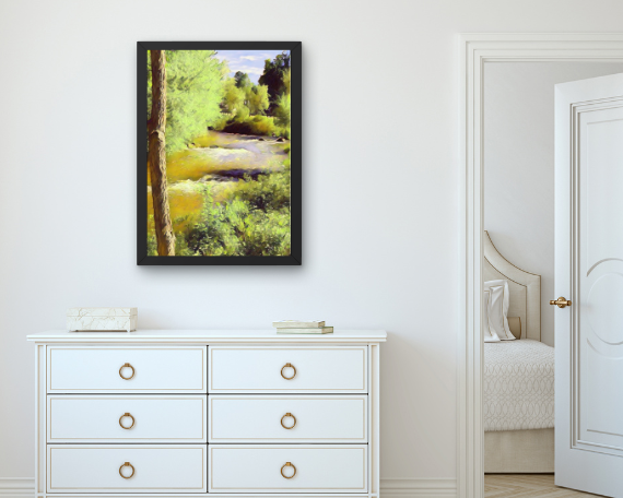 Red Cedar River #1 Art Print