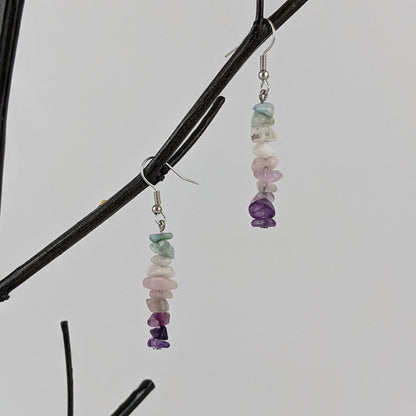 Good Vibes: Protection and Peace Dangle Earrings