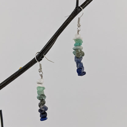 Good Vibes: Communication and Truth Dangle Earrings