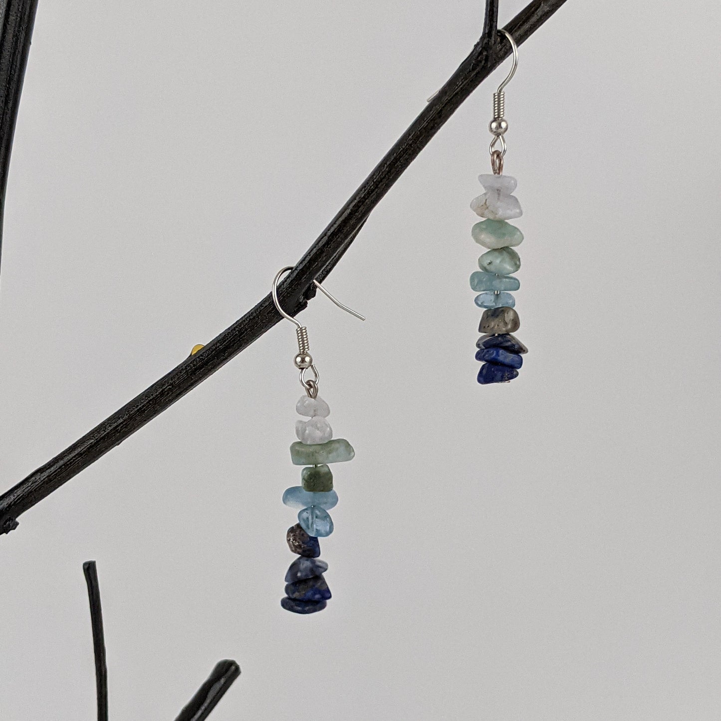 Good Vibes: Harmony and Gratitude Dangle Earrings