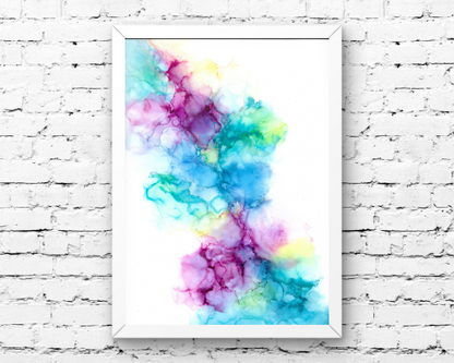 Mermaid Scales Art Print