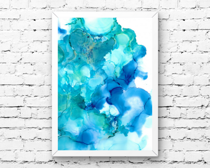 Beach Waves Art Print