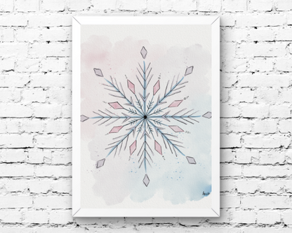 Watercolor 2289 Art Print