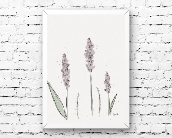 Watercolor 2264 Art Print