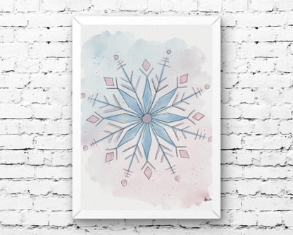 Watercolor 2290 Art Print