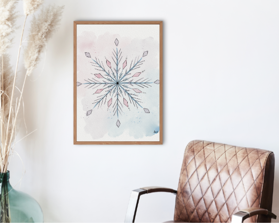 Watercolor 2289 Art Print