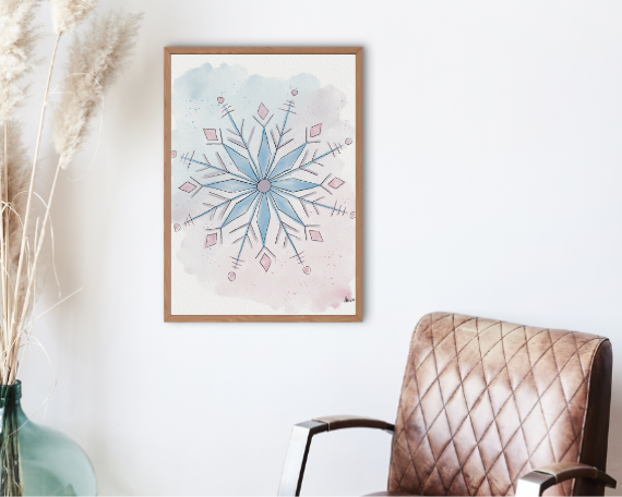 Watercolor 2290 Art Print