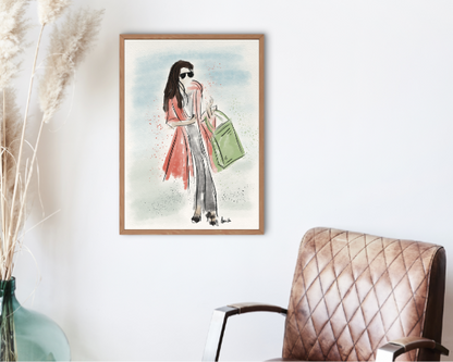 Watercolor 2280 Art Print