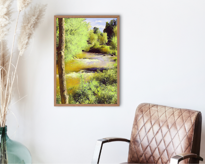 Red Cedar River #1 Art Print