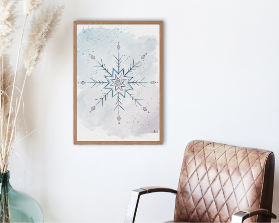 Watercolor 2288 Art Print