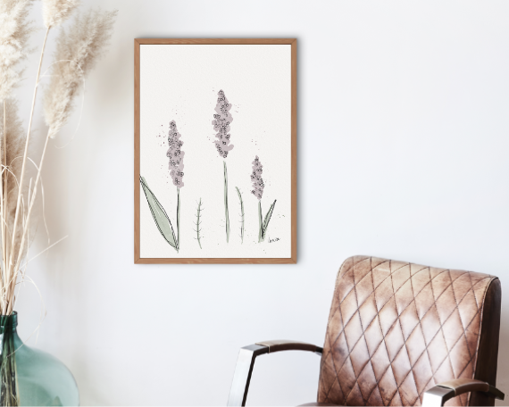 Watercolor 2264 Art Print