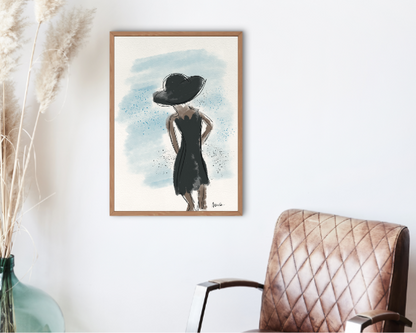 Watercolor 2276 Art Print