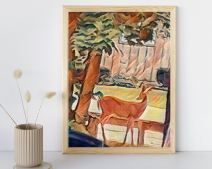 Doe a Deer Art Print