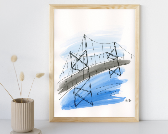 Watercolor 2202 Art Print