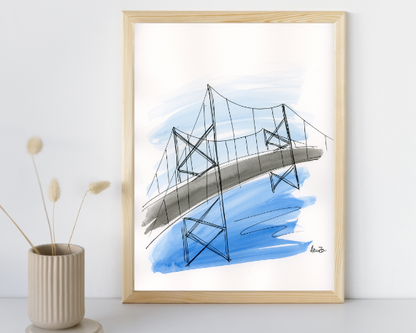 Watercolor 2202 Art Print