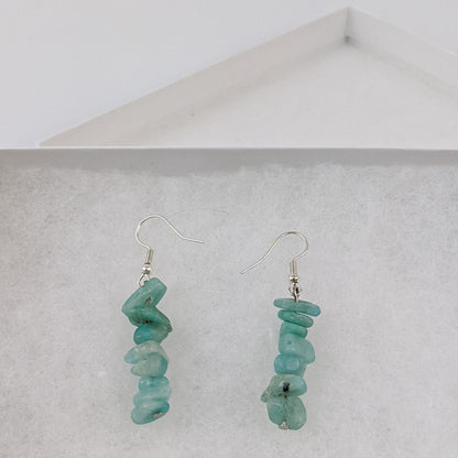 Amazonite Dangle Earrings